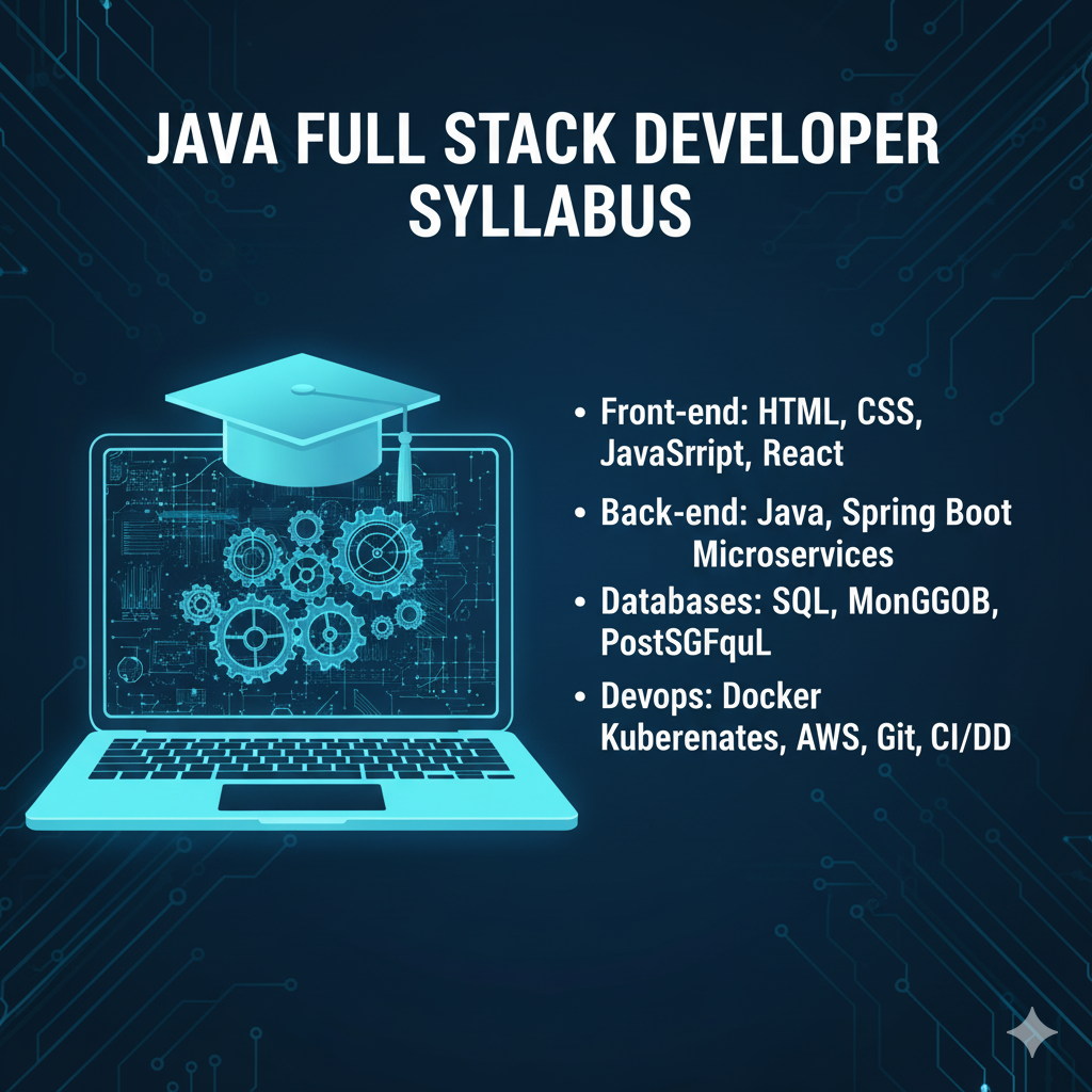 Java Full Stack Course Syllabus SLA Institute