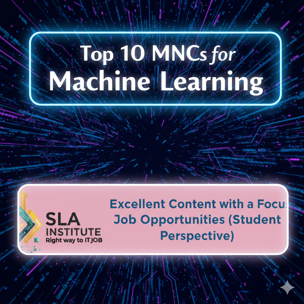  SLA Institute  Machine Learning course in Chennai 